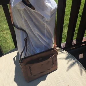 Born leather crossbody bag